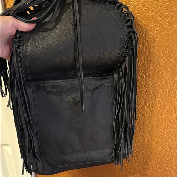 Cleobella Sexy Black Fringe and Studded Women display picture 2